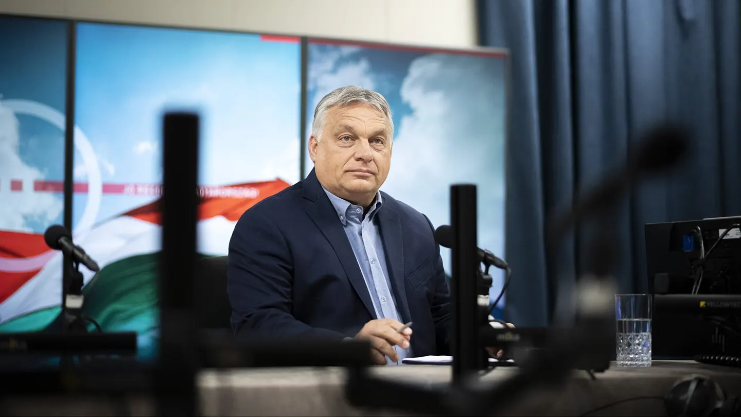 Orbán Viktor interjúja a Kossuth Rádió „Jó reggelt, Magyarország!” című műsorában